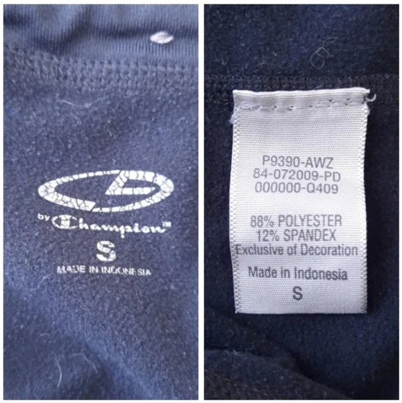 Champion Black Skinny & Blue Camo Leggings Bundle - Picture 5 of 5